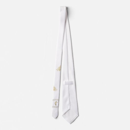 クリスチャン ネクタイ (裏面)