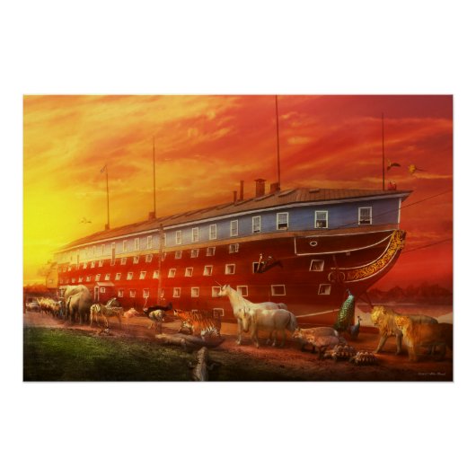 クリスチャン – ノアの箱舟 – 始まり ポスター (正面)