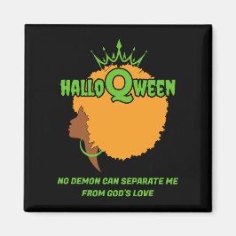 クリスチャン ハロウィン アフロクイーン HALLOQWEEN マグネット