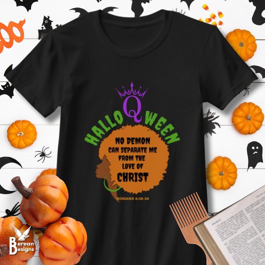 クリスチャン・ハロウィーン・アフロハロウィーン Tシャツ