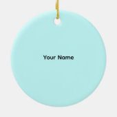 クリスチャン・ハンズ・ドーブ セラミックオーナメント (裏面)