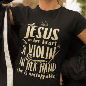 クリスチャン・バイオリニストのサポートマッチングファミリー トライブレンドＴシャツ