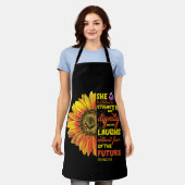 クリスチャン・バイブルひまわり聖なる書物、 経典宗教 エプロン (着用した状態)