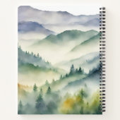 クリスチャン・バイブル聖句ピリピ4 8山 ノートブック (裏面)