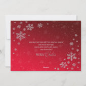 クリスチャン・バイブル・クリスマス シーズンカード (裏面)