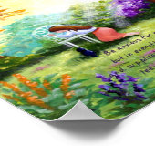 クリスチャン・バイブル・バース・聖なる書物、 経典・ガールキャット ポスター (角)