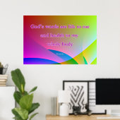 クリスチャン・ヒーリング・引用文・ポスター ポスター (ホームオフィス)