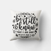 クリスチャン・ビー・スティル クッション (裏面)