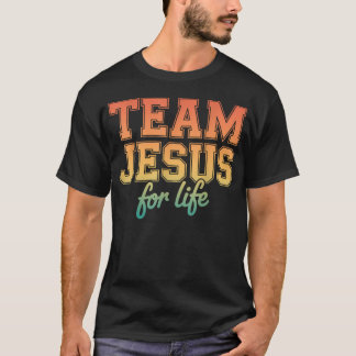 クリスチャン フェイス チーム イエス様のために Tシャツ