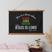 クリスチャン・ブラックは物質ぶら下がったのタペストリーを生きる 吊り下げ型タペストリー (寝室)