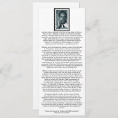 クリスチャン・ブラック・ヒストリーカード (正面/裏面)