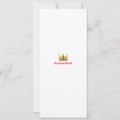 クリスチャン・ブラック・ヒストリーカード (裏面)