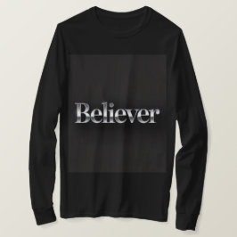 クリスチャン ブラックTシャツ 信仰者 Tシャツ