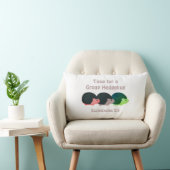 クリスチャン・ヘッジホッグのユーモア | GROUP HEDGEHUG Eccl 3:5 ランバークッション (椅子)