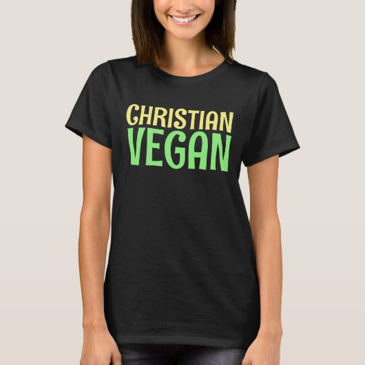 クリスチャン+ベーガン+Tシャツ Tシャツ (正面)