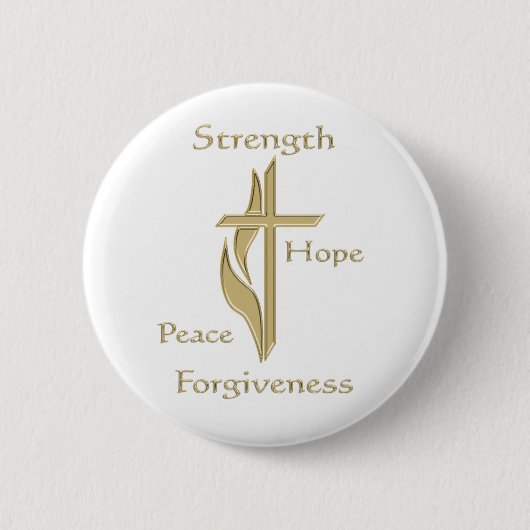 クリスチャン・ボタン 缶バッジ (正面)