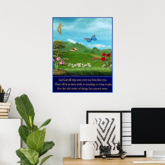 クリスチャン ポスター (ホームオフィス)