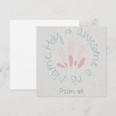 クリスチャン ポストカード / フェイス カード (正面/裏面)