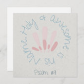 クリスチャン ポストカード / 信仰 カード (正面/裏面)