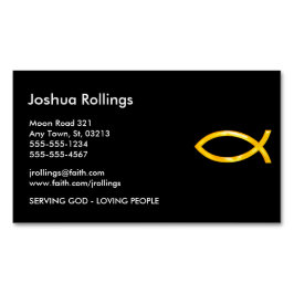 クリスチャン マグネット名刺