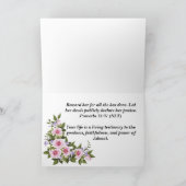 クリスチャン・マザー・デイ・カード カード (内部)