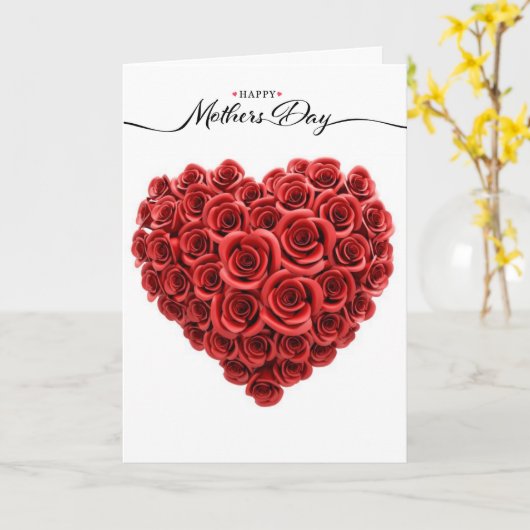 クリスチャン・マザー・デイ・カード カード (黄色い花)