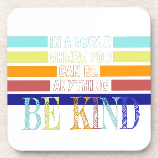 クリスチャン・ミラクルワーカーBE Kind コースター (正面)