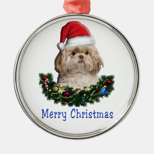 クリスチャン メタルオーナメント (正面)