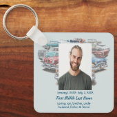 クリスチャン・メモリアル・キープセイク クラシック ヴィンテージ カー キーホルダー (正面)