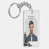 クリスチャン・メモリ男らしキープサク・シカ キーホルダー (正面左)