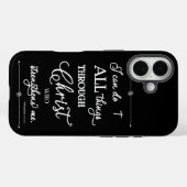 クリスチャン・モットー フィリピの信徒への手紙 4:13 Case-Mate iPhoneケース (裏面 (横))