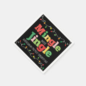 クリスチャン・ライトを混ぜ合わせ スタンダードカクテルナプキン (角)