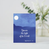 クリスチャン・ライト・オブ・ザ・ワールドMatthew 5 16 ポストカード (スタンド正面)