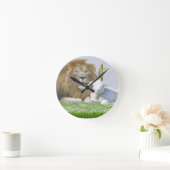 クリスチャン ラウンド壁時計 (ホーム)