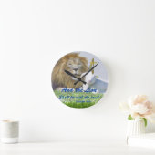 クリスチャン ラウンド壁時計 (ホーム)