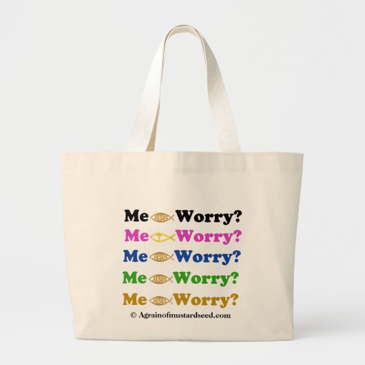 クリスチャン ラージトートバッグ (正面)