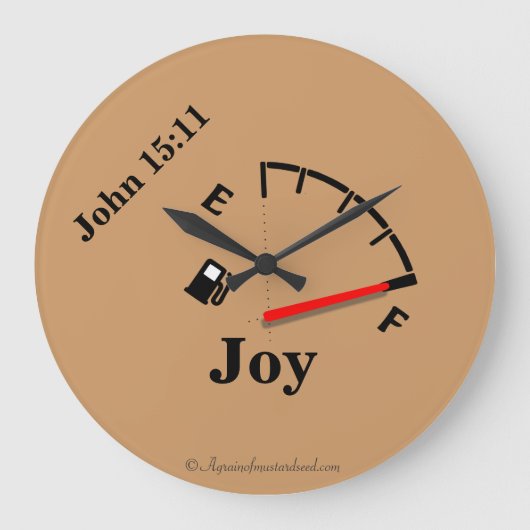 クリスチャン ラージ壁時計 (正面)