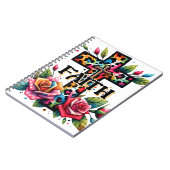 クリスチャン・レインボー・信仰クロス ノートブック (左側)