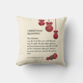 クリスチャン |主よ賛美よ |クリスマスボーブル クッション (正面)