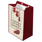 クリスチャン |主よ賛美よ |クリスマスボーブル ミディアムペーパーバッグ (正面アングル)