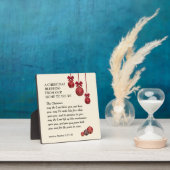 クリスチャン |主よ賛美よ |クリスマス フォトプラーク (インサイチュ)