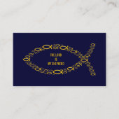 クリスチャン|主IS MY SHEPHERD 名刺 (正面)