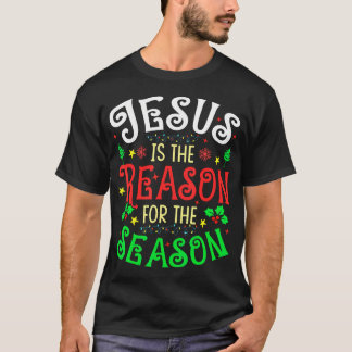 クリスチャン+信仰+イエス・キリストがこの季節の理由 Tシャツ