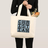 クリスチャン, 信者 ラージトートバッグ (正面(商品))