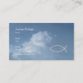 クリスチャン 名刺 (裏面)