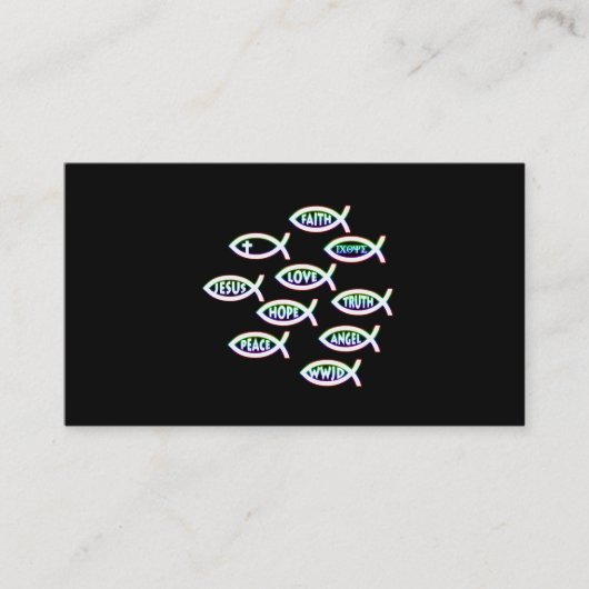 クリスチャン – 名刺 (正面)