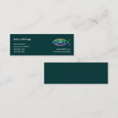 クリスチャン-名刺 スキニー名刺 (正面/裏面)