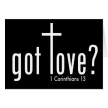 クリスチャン"得られた愛か"。 折られたカード