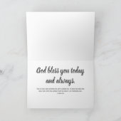 クリスチャン 愛されているカード カード (内部)