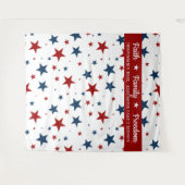 クリスチャン 愛国 星 フォトブース 背景 タペストリー (正面(横))